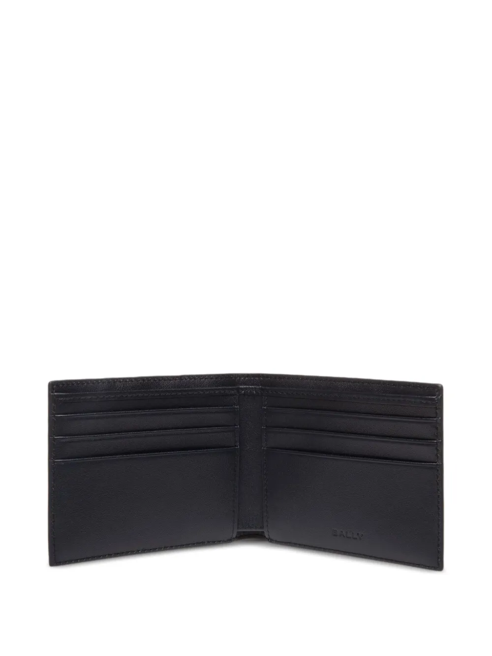 Bally Leren portemonnee Blauw