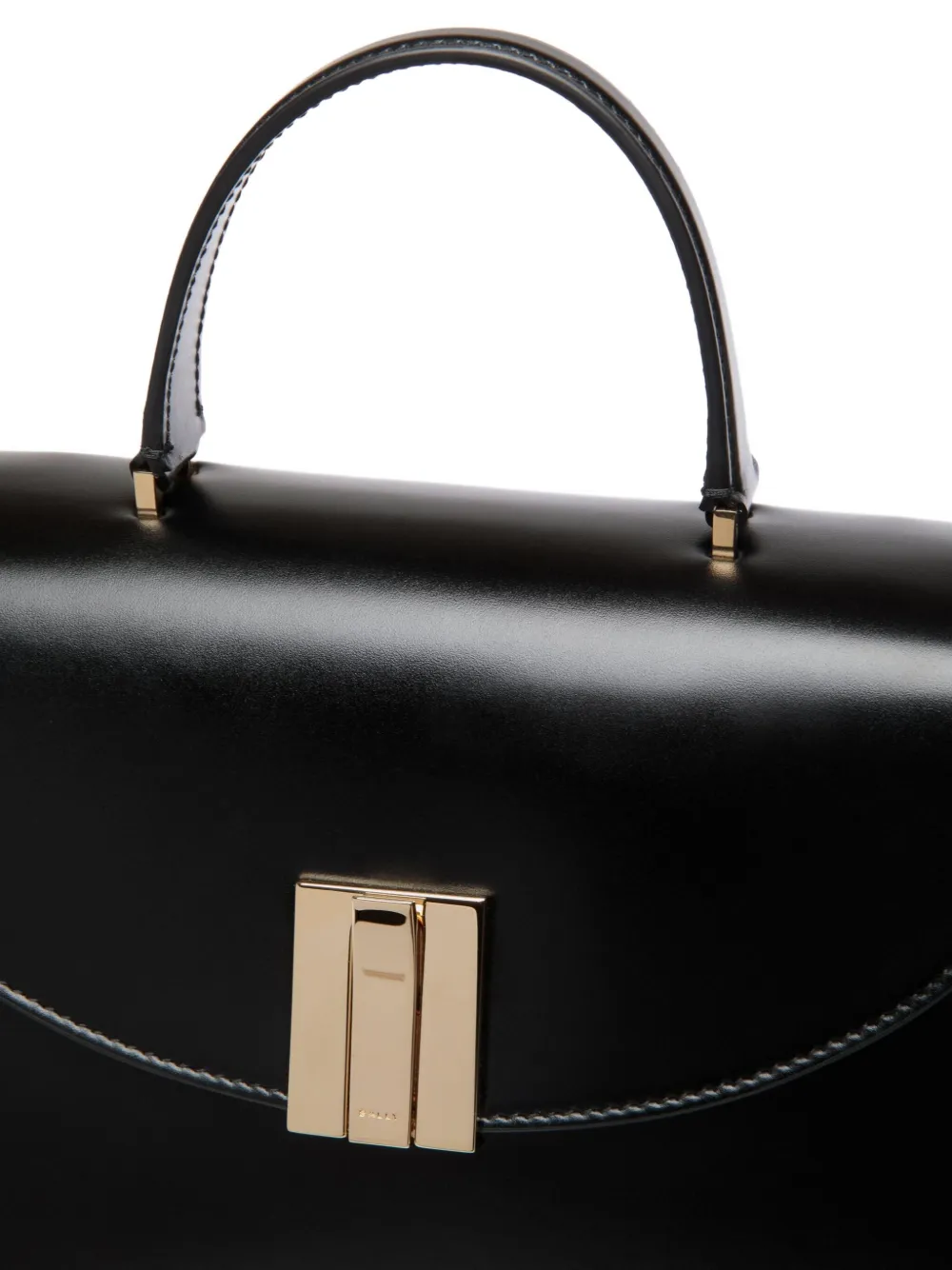 Bally Ollam geometric top-handle bag Zwart