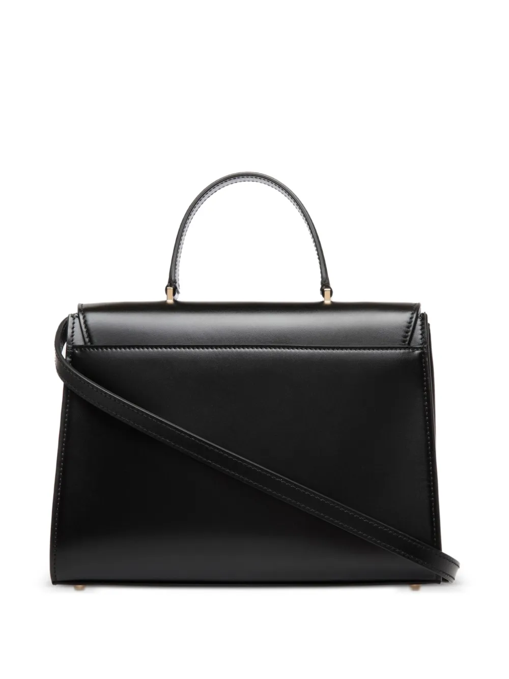 Bally Ollam geometric top-handle bag Zwart