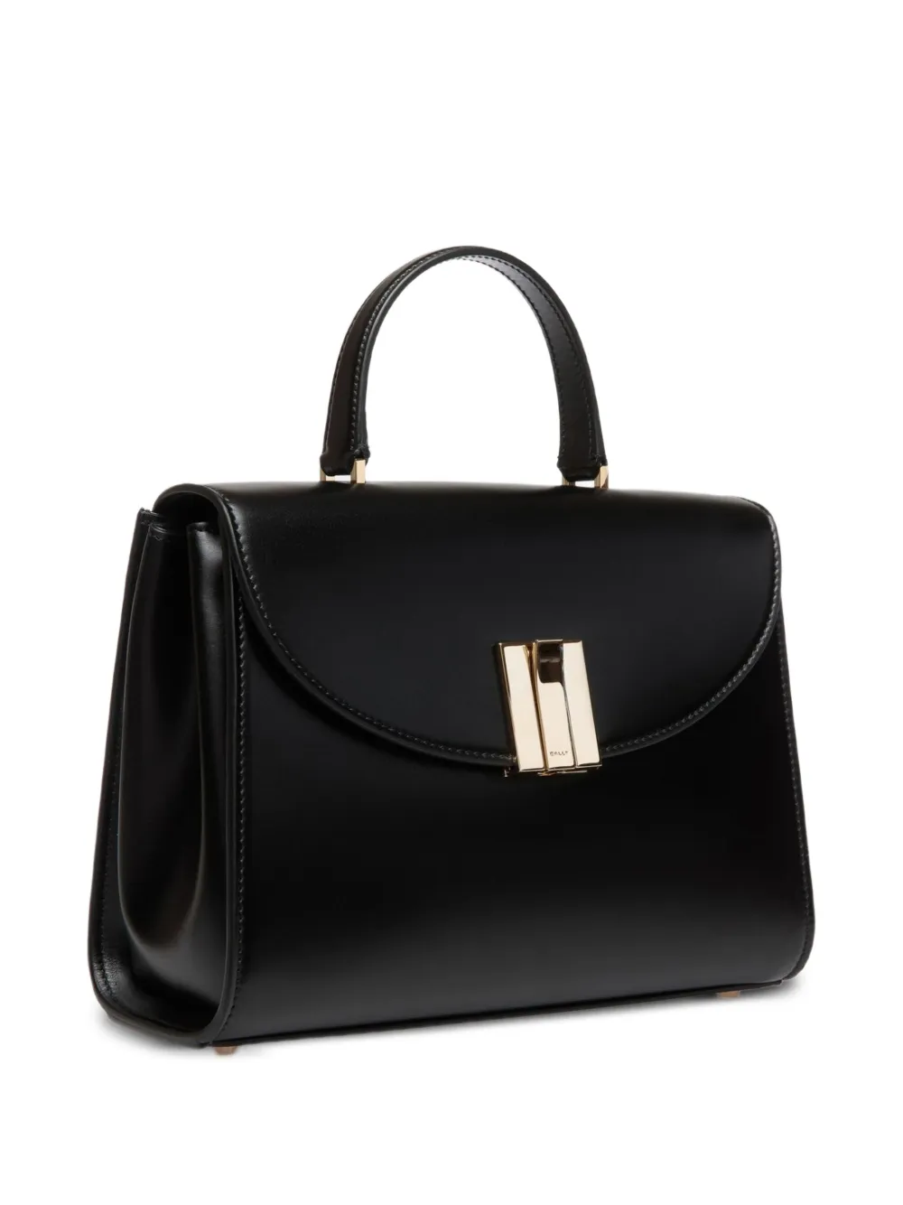 Bally Ollam geometric top-handle bag Zwart