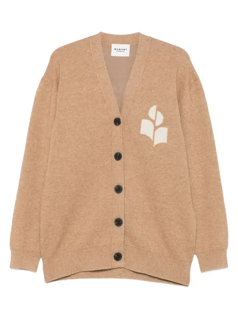 MARANT ÉTOILE logo-detail cardigan