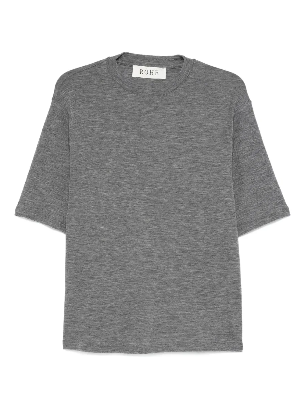 Róhe short-sleeve crew-neck T-shirt | Grey | Image 1