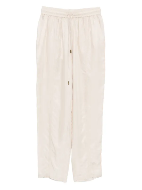 Marant Étoile Zaylee Drawstring-fastening Trousers in Neutrals