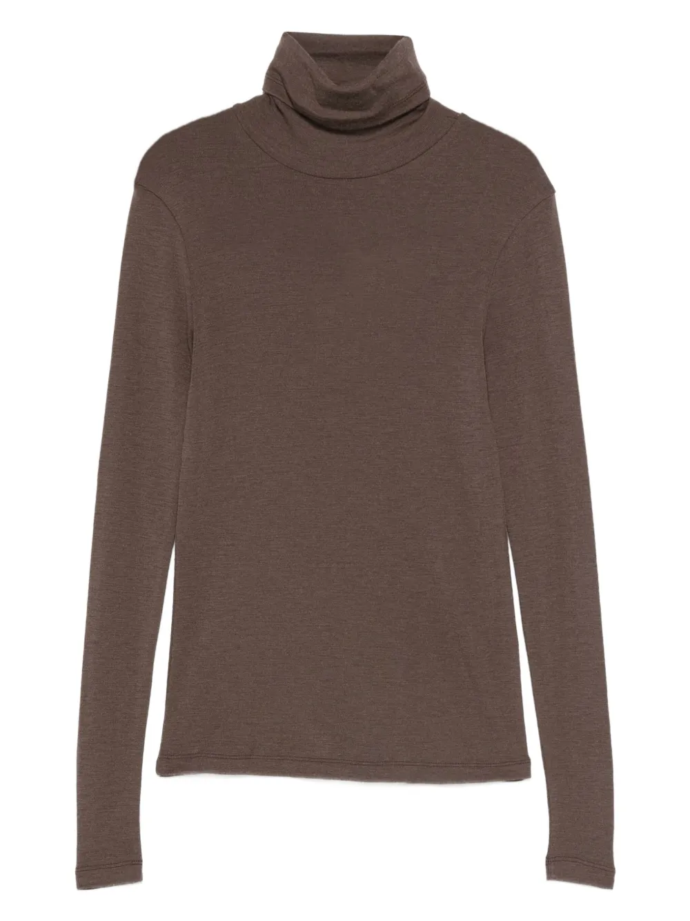 Róhe turtleneck long-sleeve sweater | Brown | Image 1