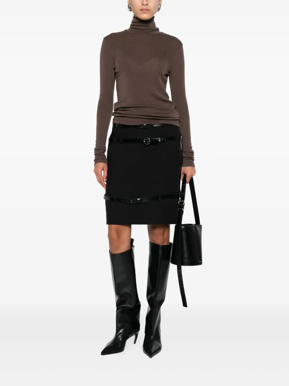 Róhe turtleneck long-sleeve sweater | Knitted Sweaters | Image 2