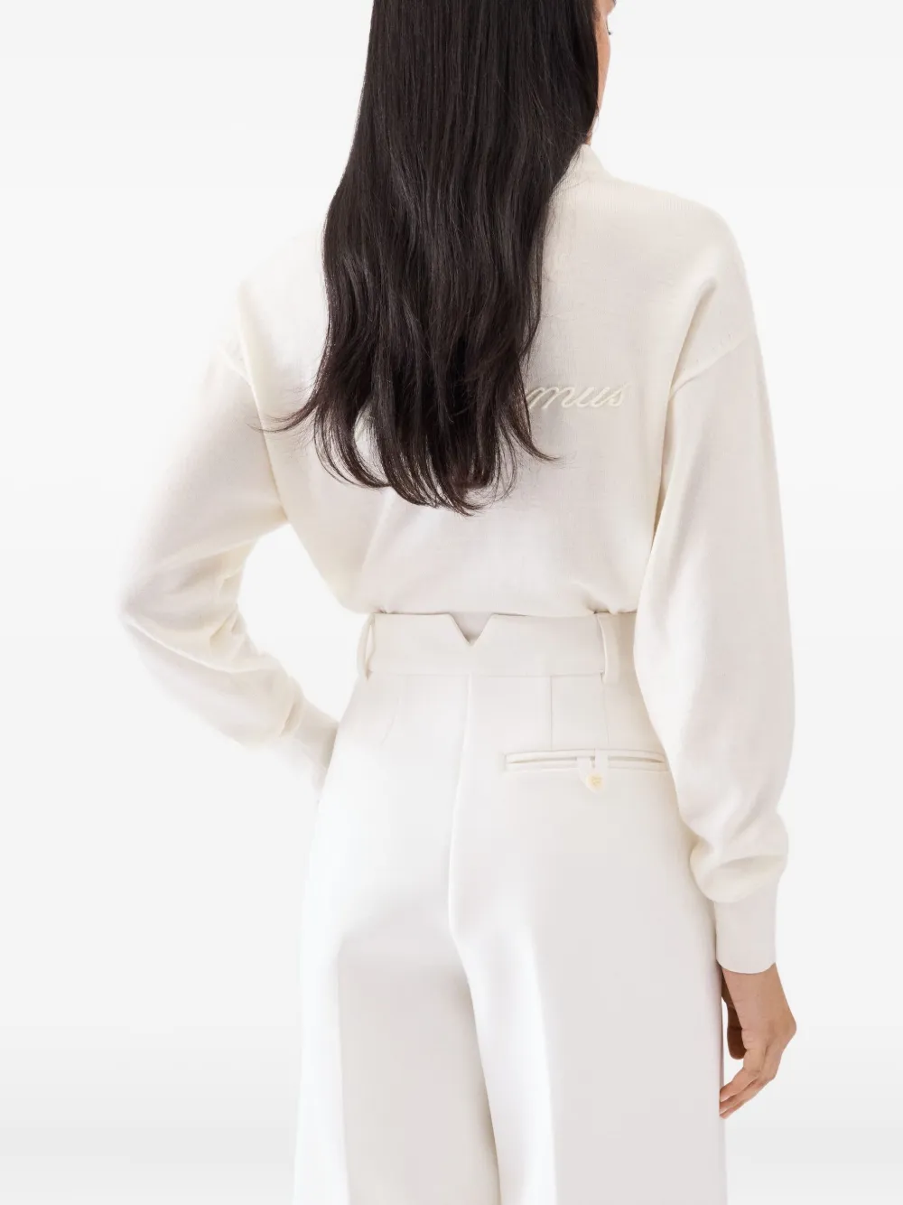 Jacquemus MAGLIA CARDIGAN CORTO Wit