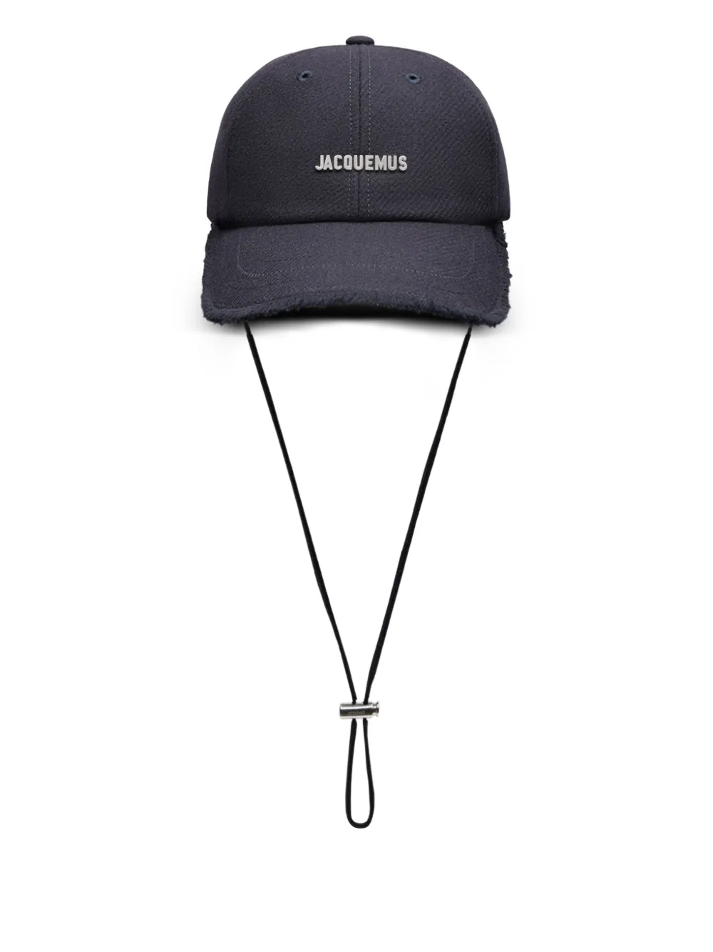 Jacquemus The Artichaut pet met franje afwerking Blauw