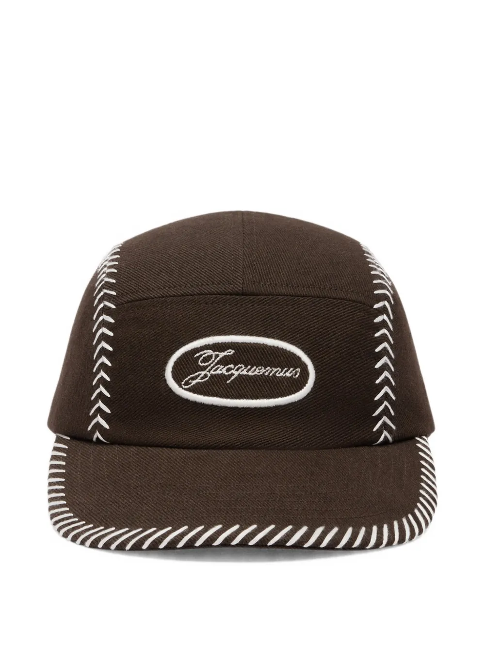 Jacquemus The Casco Baseball Cap In Brown