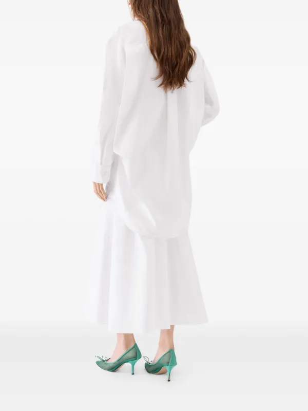 Jacquemus button-down Shirt Dress | White | FARFETCH Jacquemus button-down Shirt Dress | White | FARFETCH