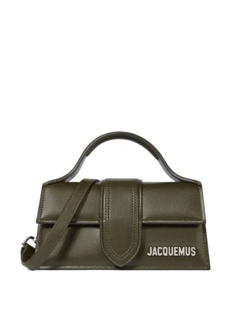 Jacquemus The Bambino top-handle leather tote bag