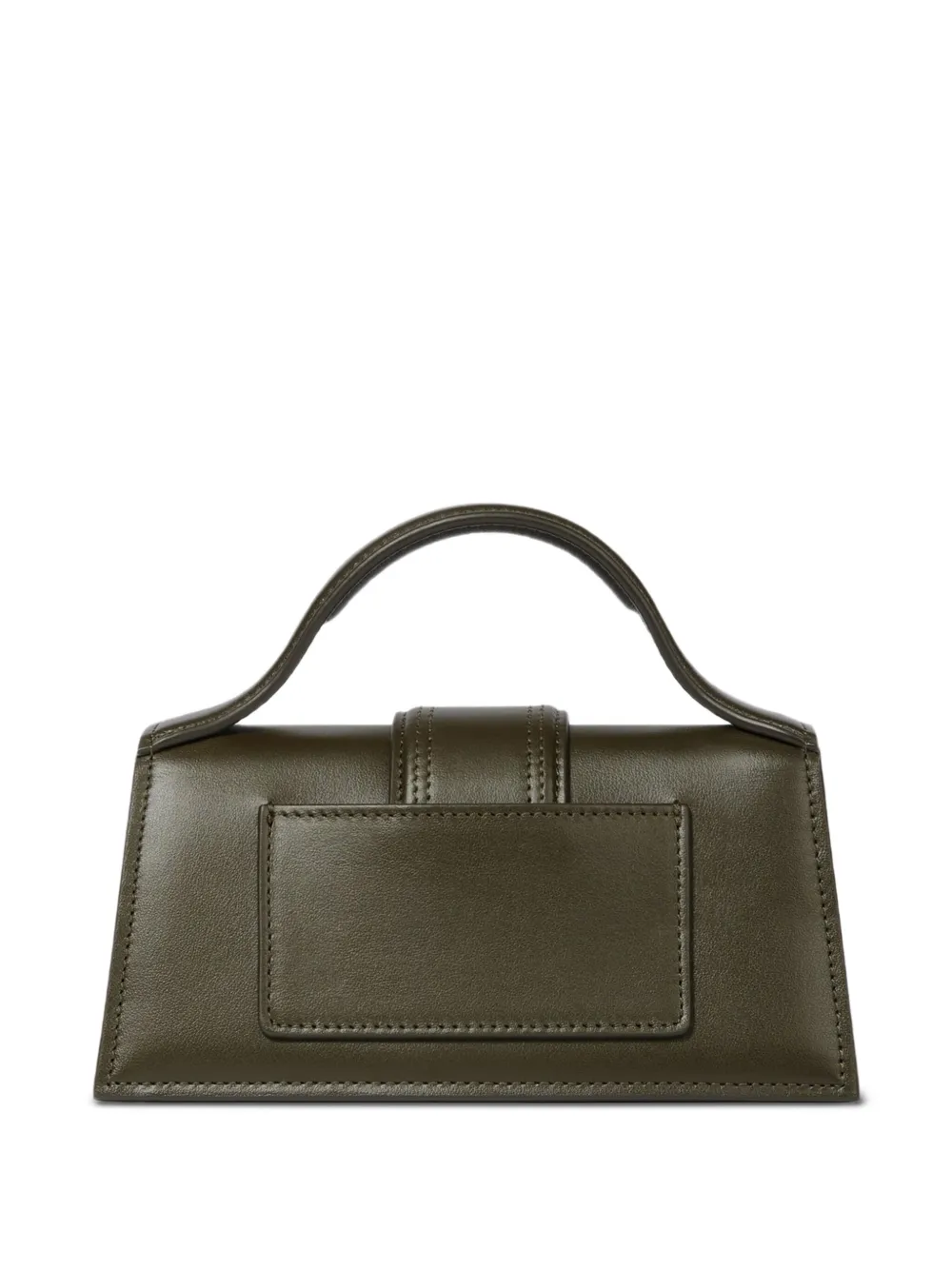 Jacquemus The Bambino top-handle leather tote bag Groen