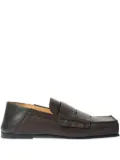 Jacquemus square-toe loafers - Brown