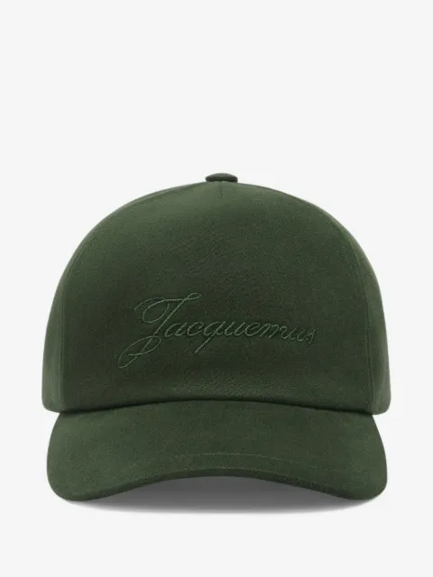 Jacquemus кепка с вышитым логотипом