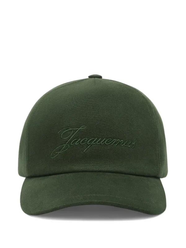 Jacquemus ロゴ キャップ | グリーン | FARFETCH JP