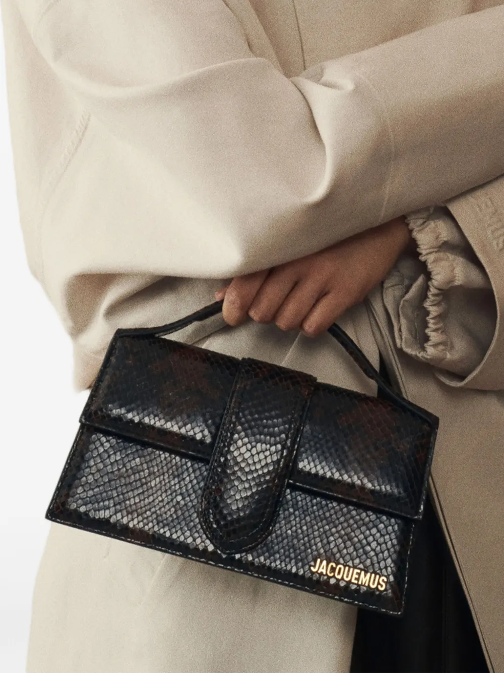 Jacquemus La Casa leather flap tote bag | Image 2