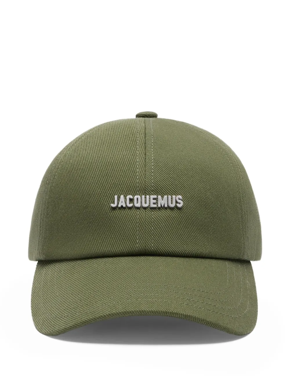 Jacquemus The Gadjo honkbalpet met logoplakkaat Groen