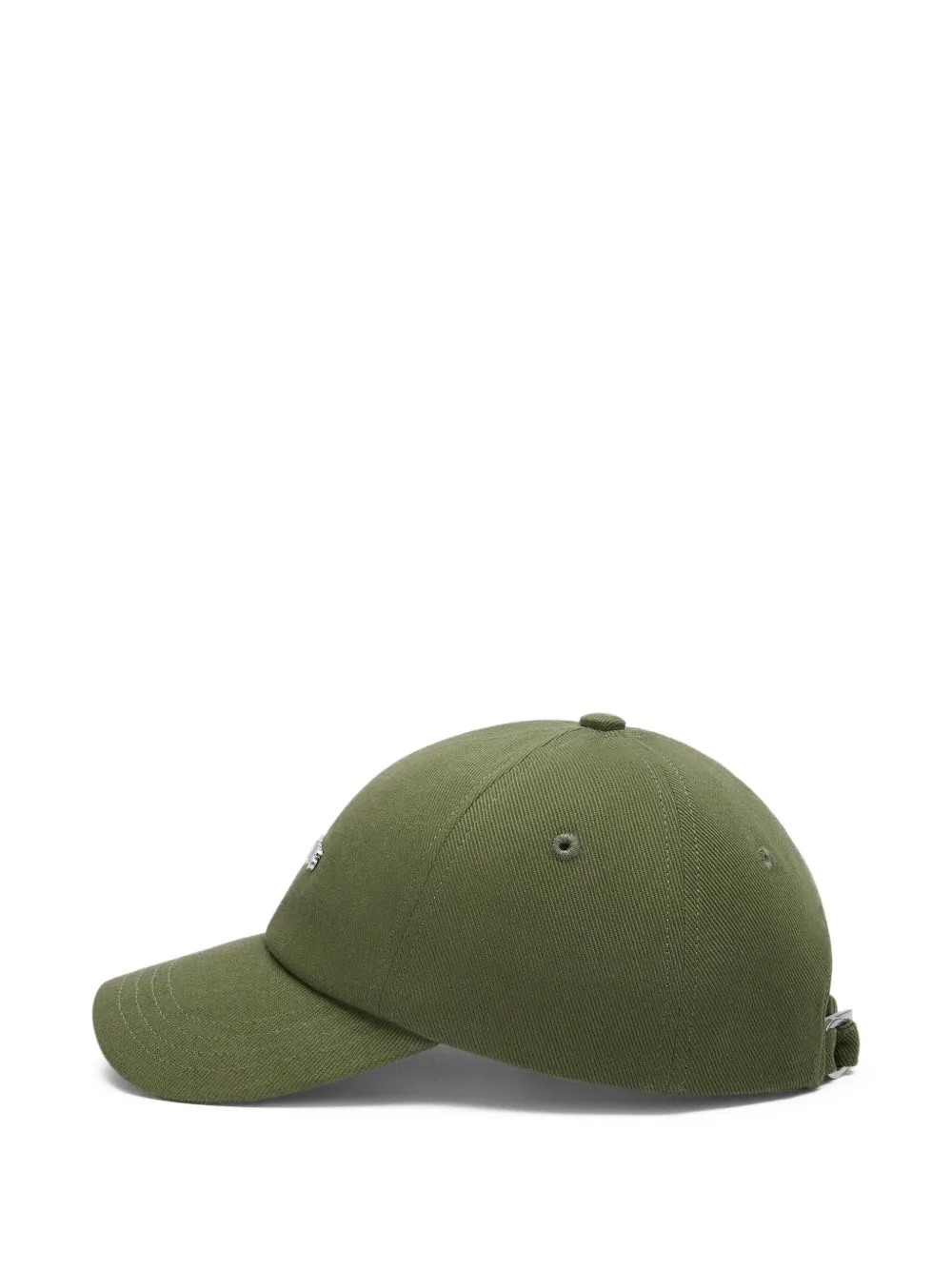 Jacquemus The Gadjo honkbalpet met logoplakkaat Groen