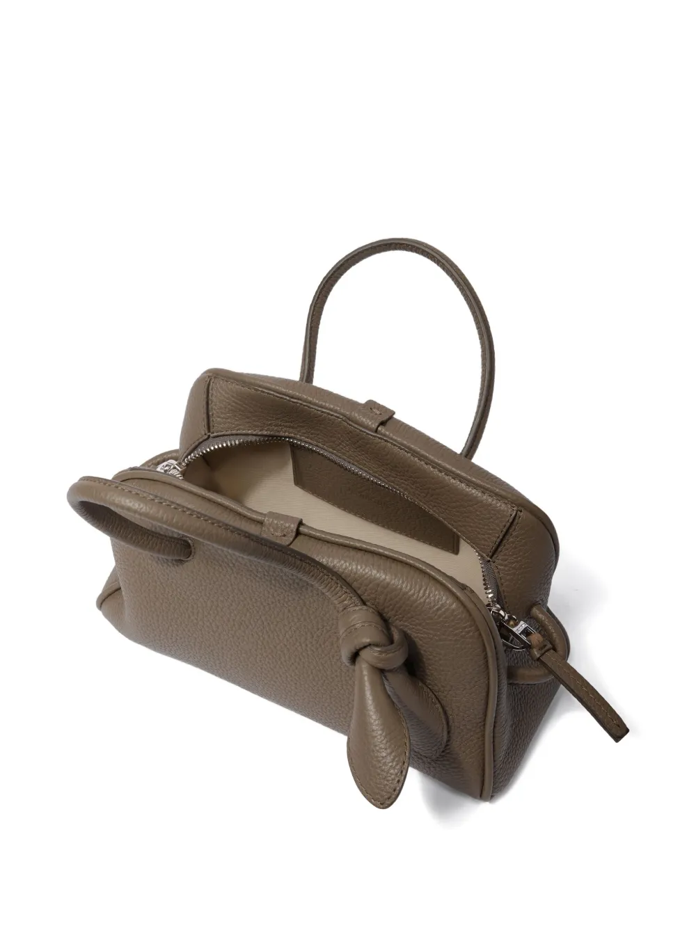 Jacquemus Small Turismo Tote Bag In Brown