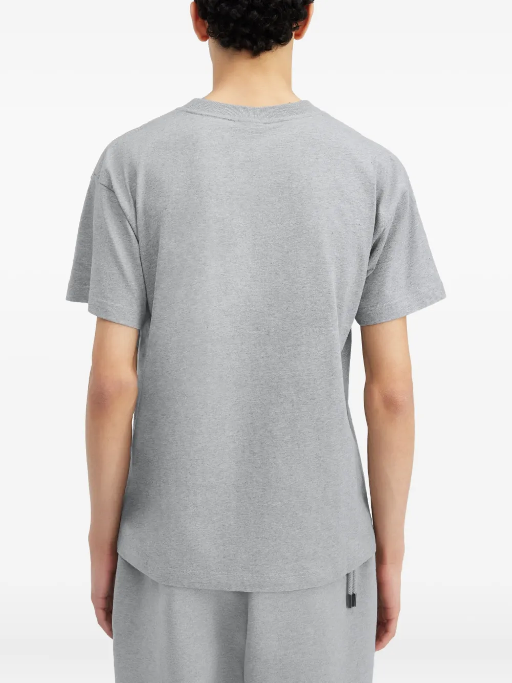 Jacquemus Logo T-shirt In Gray
