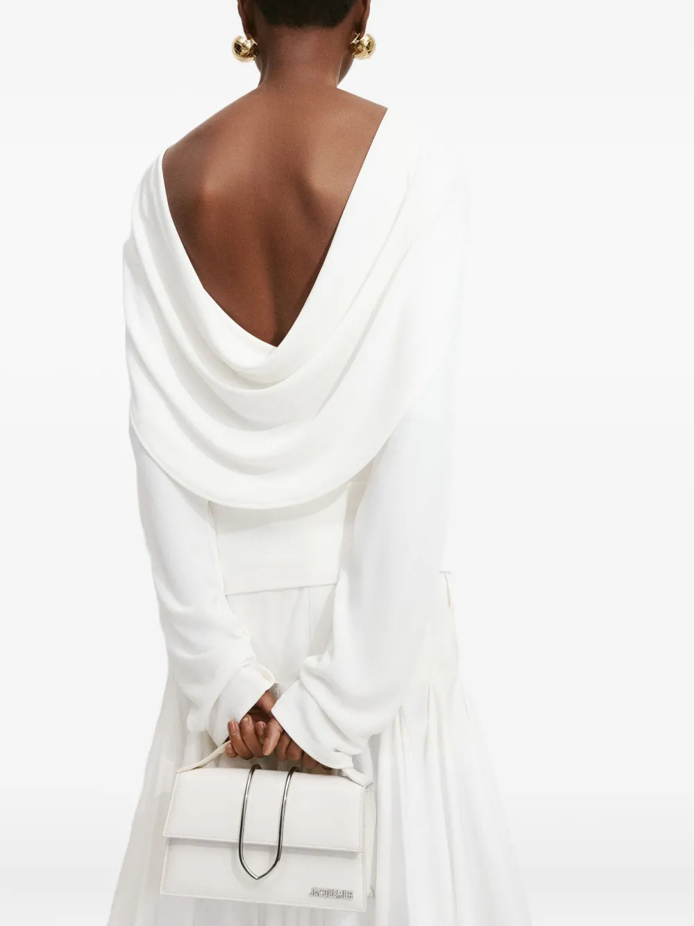 Jacquemus large Bambino tote bag - Beige