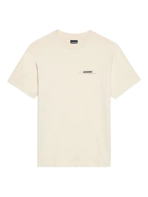 Jacquemus camiseta con parche del logo