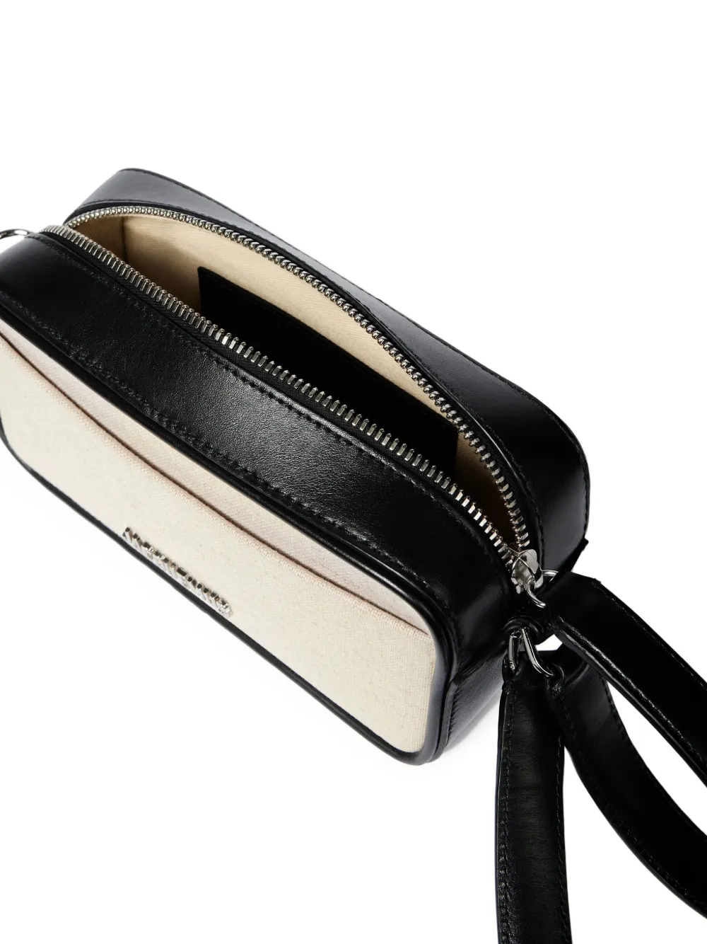 Jacquemus The Banetto crossbodytas met leren afwerking Beige