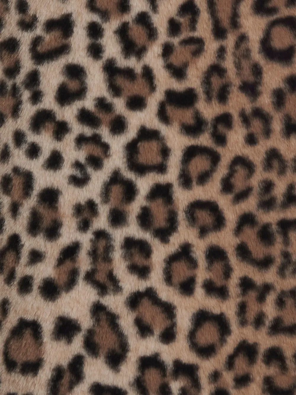 LE TWINS Mini-rok met luipaardprint Bruin