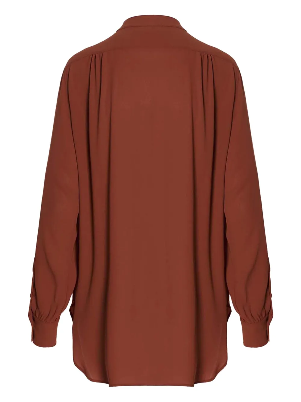 OMBRA MILANO button-fastening rounded-hem shirt | Shirts | Image 2