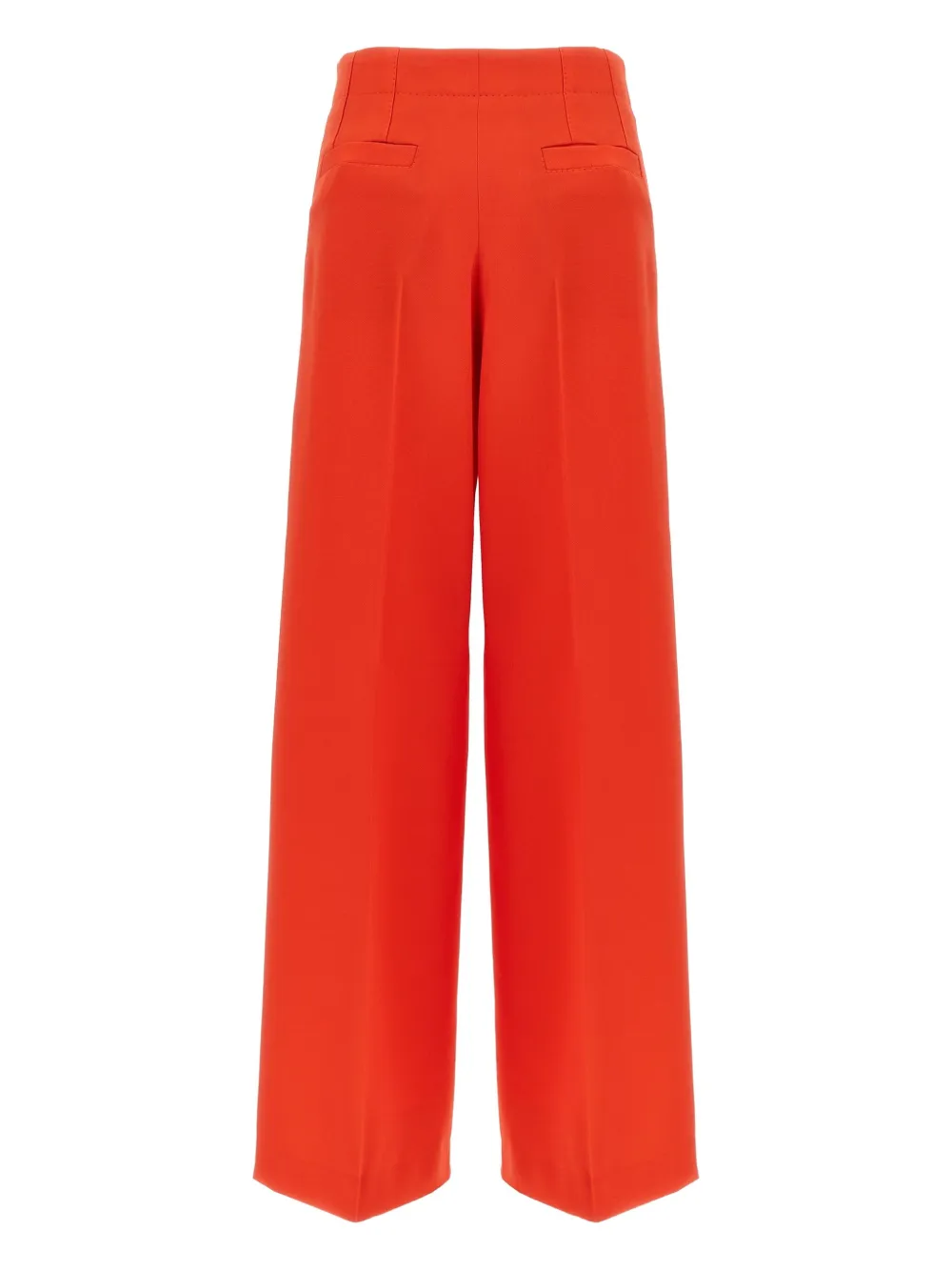 Brioni Broek van wol-zijdemix Rood