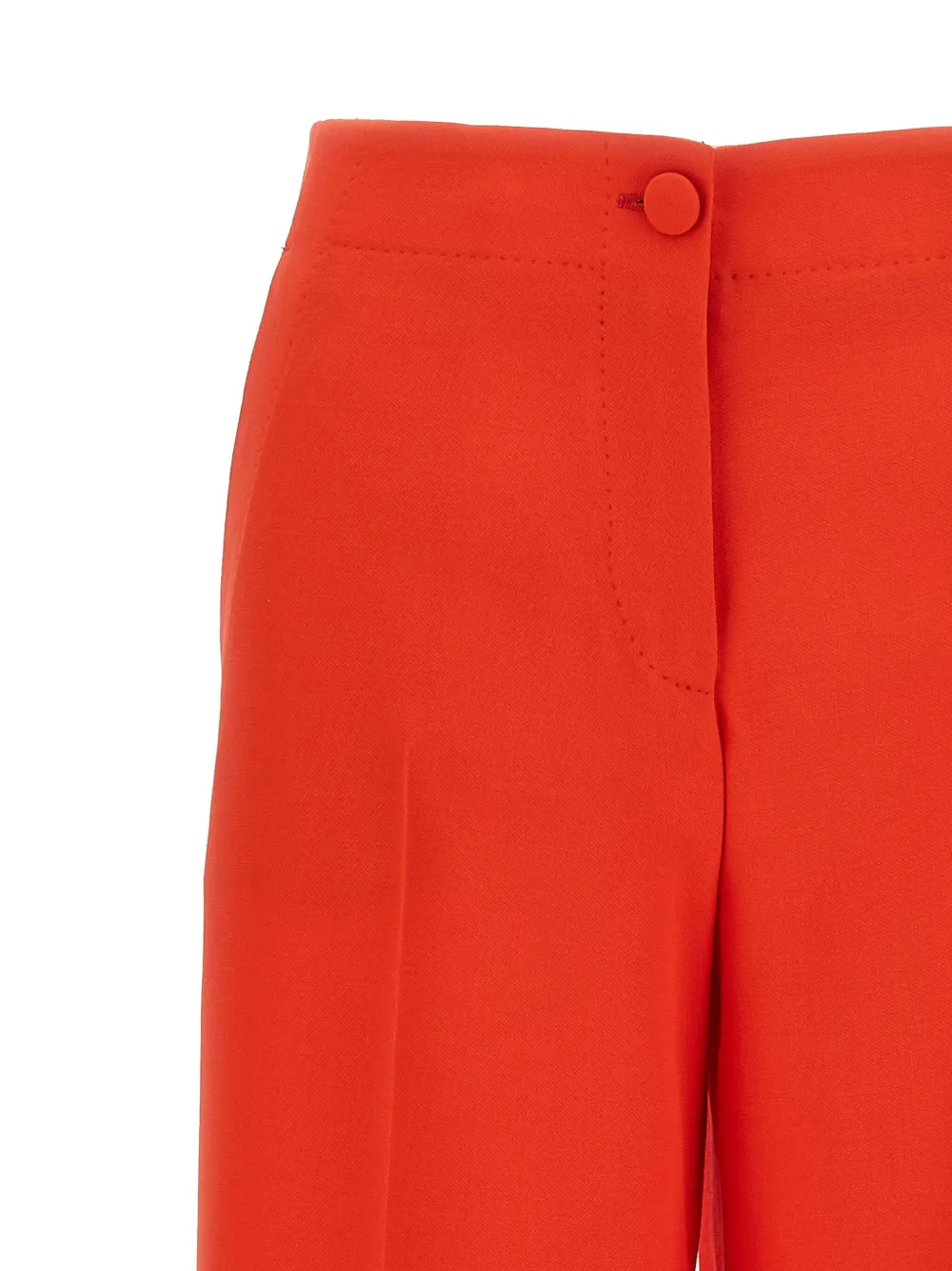 Brioni Broek van wol-zijdemix Rood