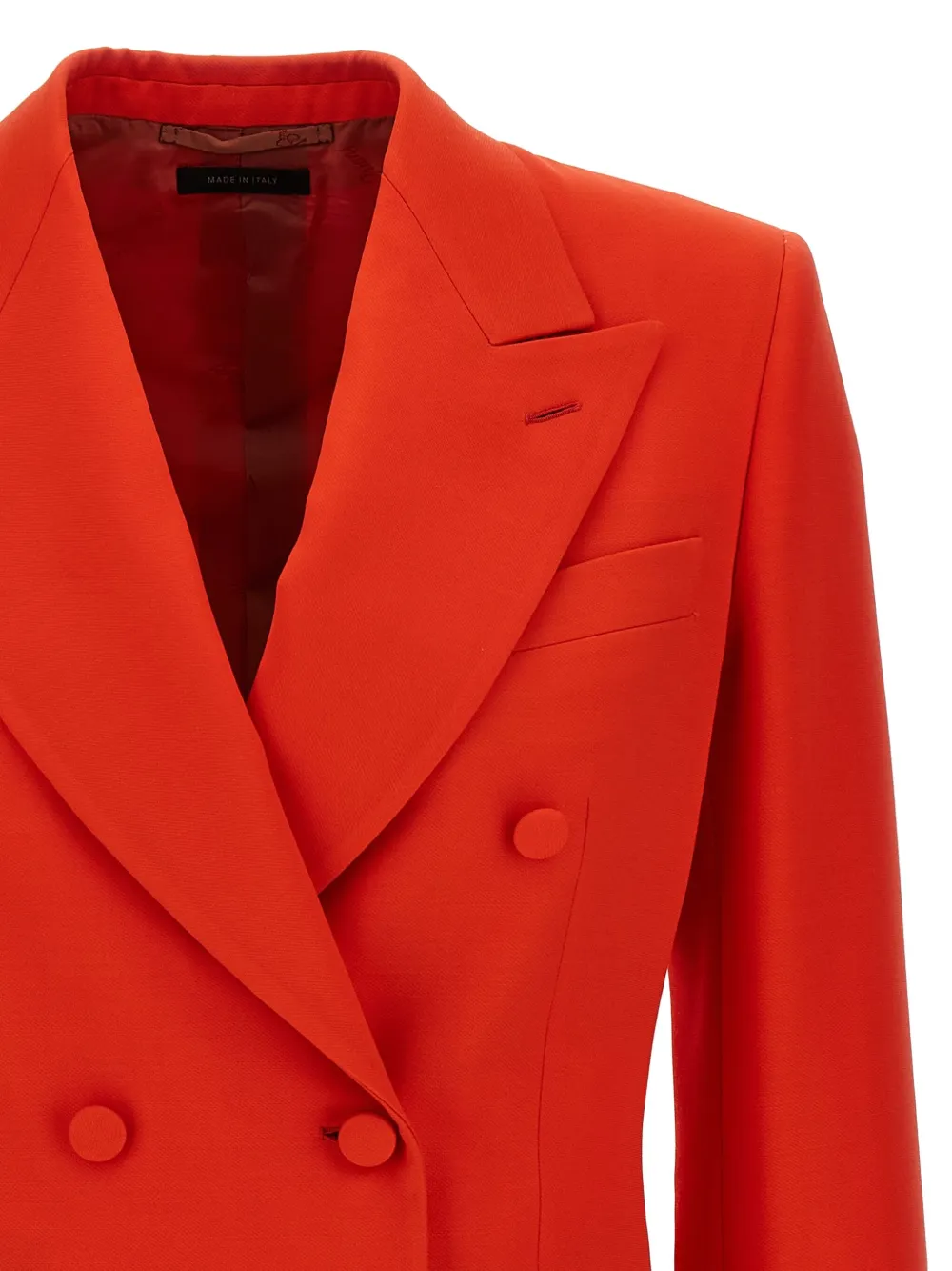 Brioni Blazer met dubbele rij knopen Rood