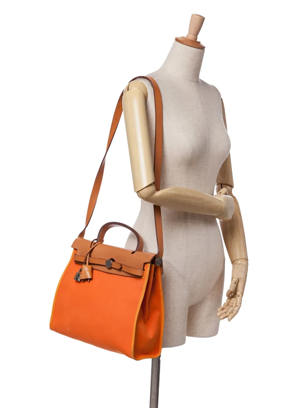 Hermès Pre-Owned 2009 Toile Herbag Zip 31 satchel | Pre-Owned | Image 2