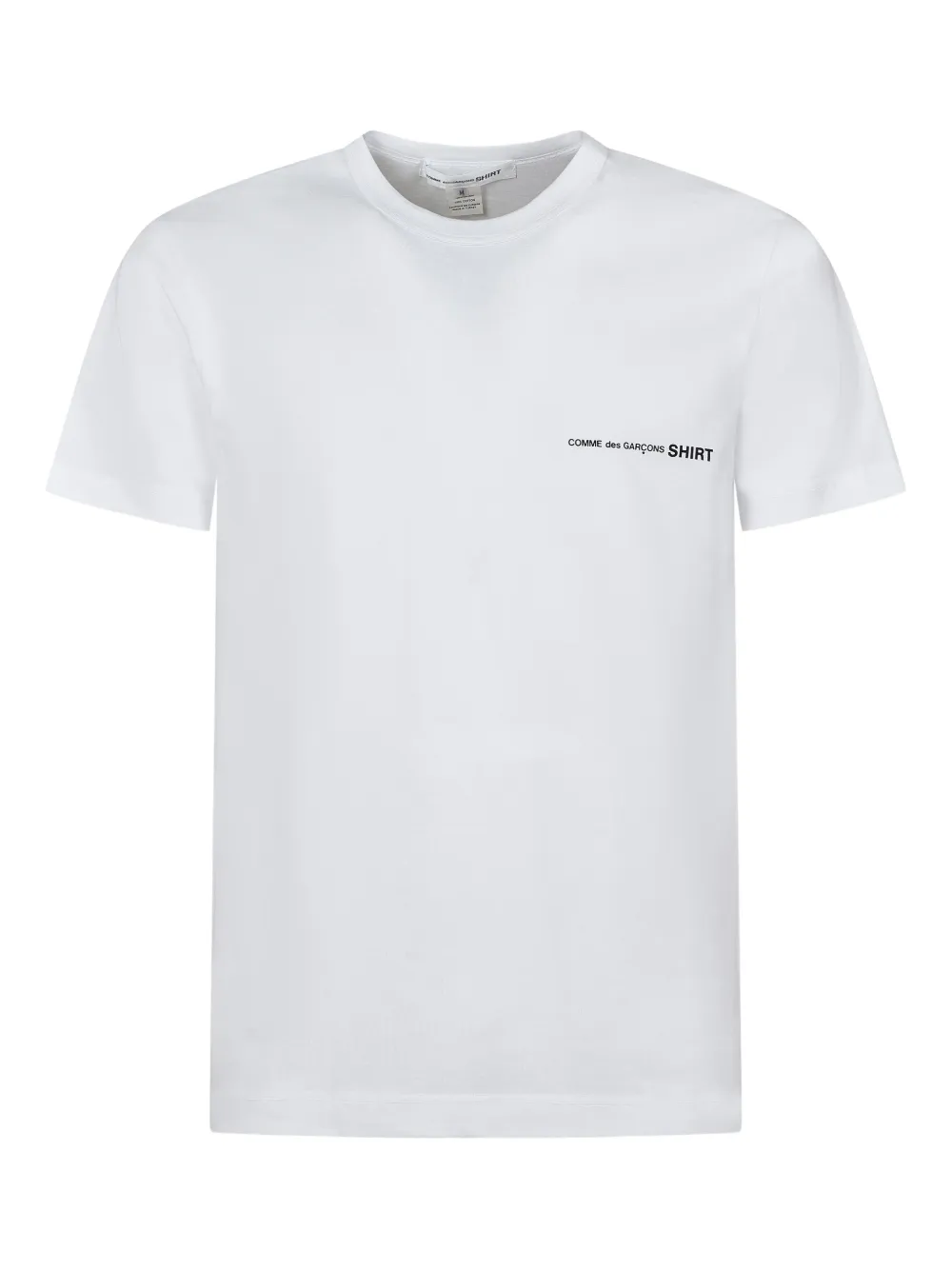 Comme Des Garçons Shirt logo-print T-shirt Wit