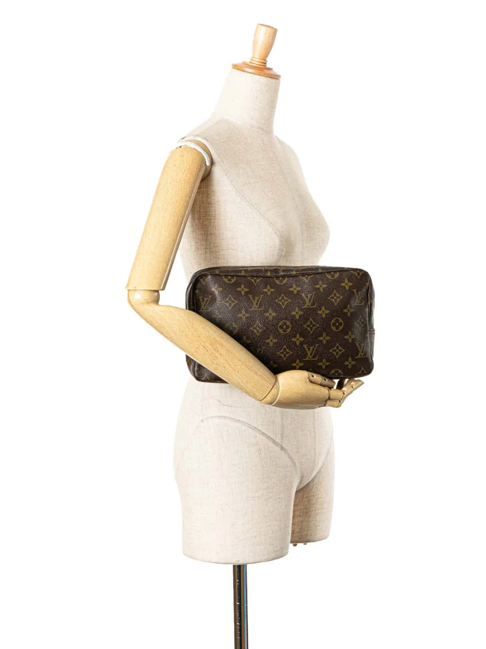 Louis Vuitton Pre-Owned 1983 Monogram Trousse Toilette 28 clutch bag | Pre-Owned | Image 2