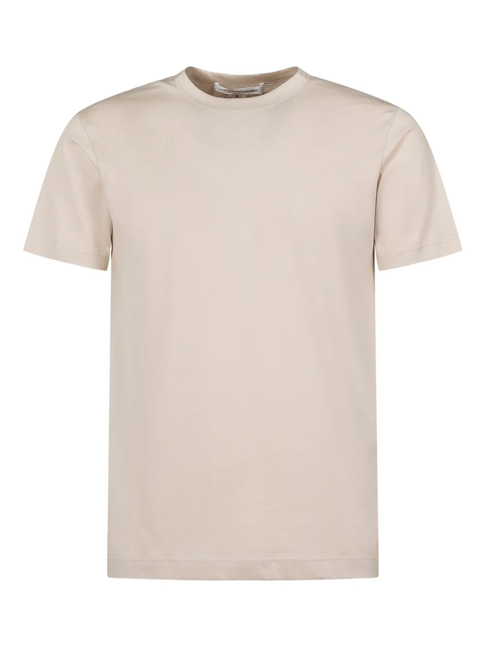 Comme Des Garçons Shirt T-shirt met logoprint Beige