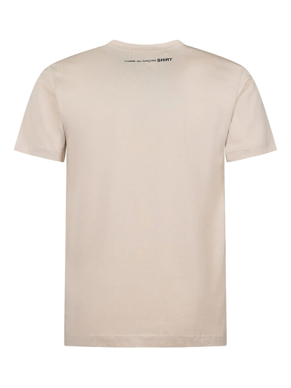 Comme Des Garçons Shirt logo-print t-shirt - Beige