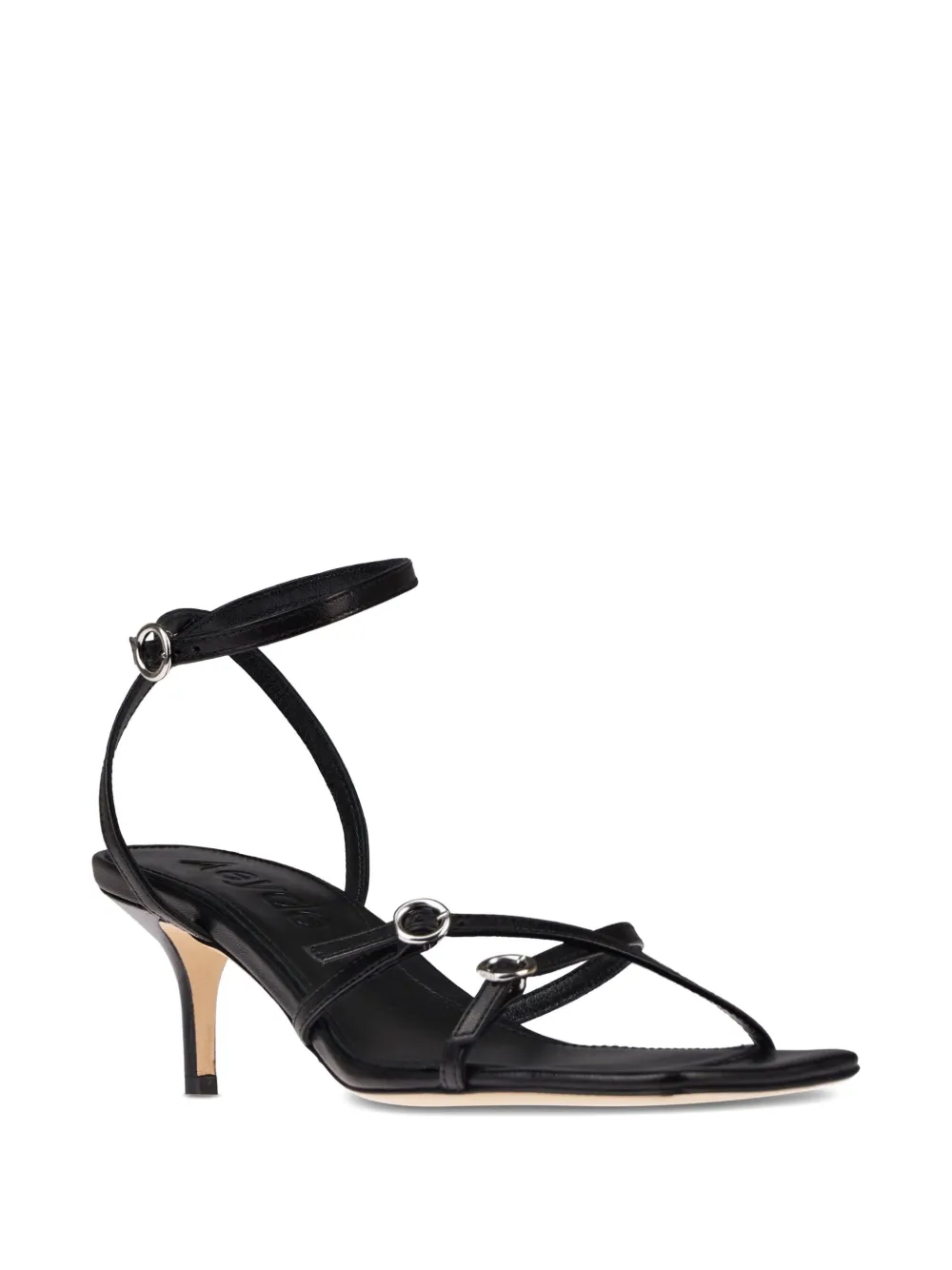 Aeyde Leren sandalen Zwart
