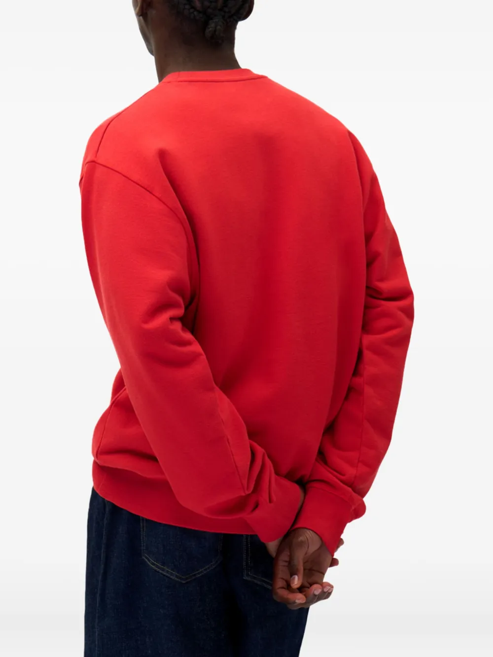 Arte Antwerp Sweater met geborduurd logo RED