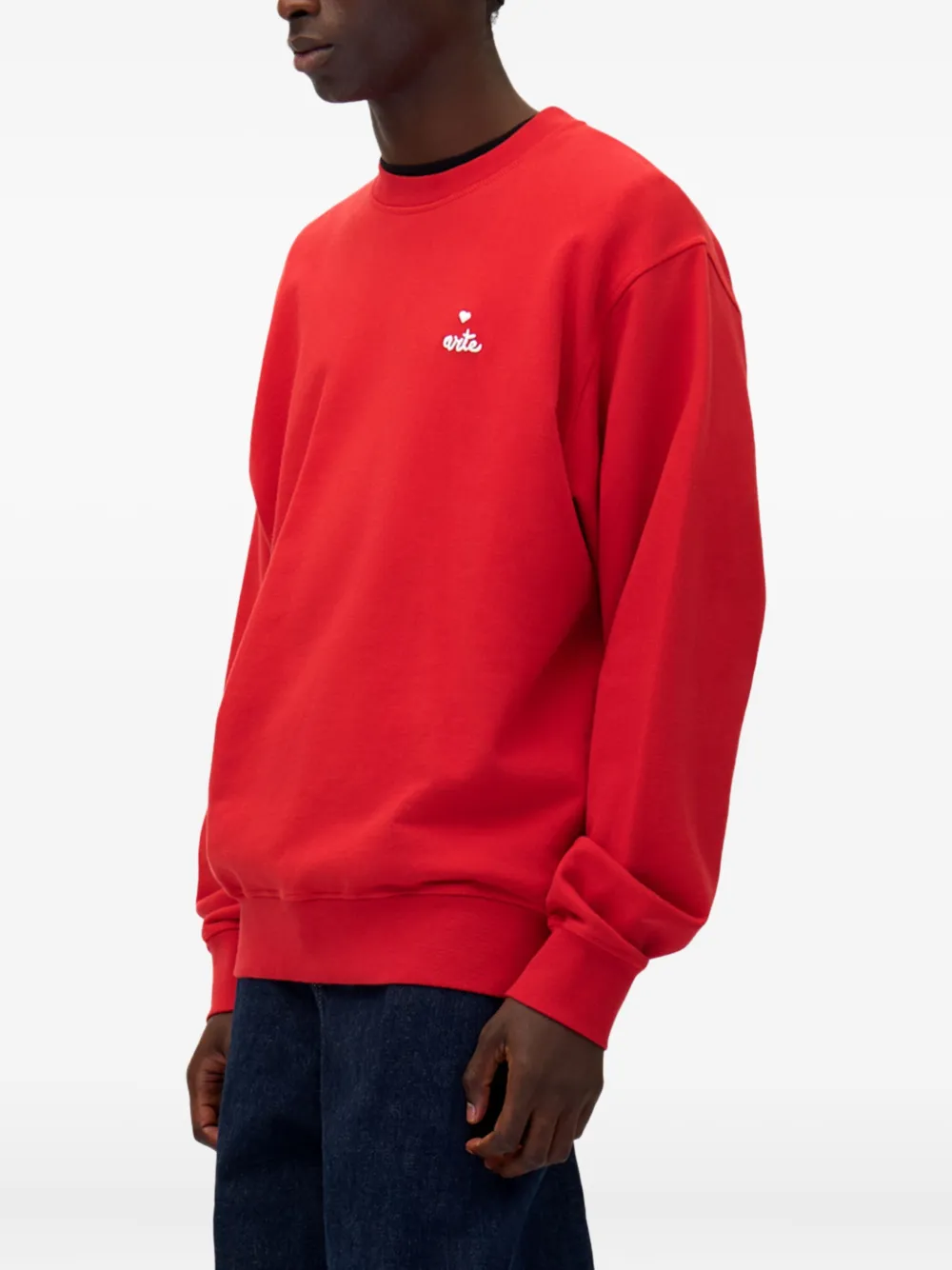 Arte Antwerp embroidered-logo sweatshirt