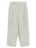 Peserico cropped tailored trousers - Green