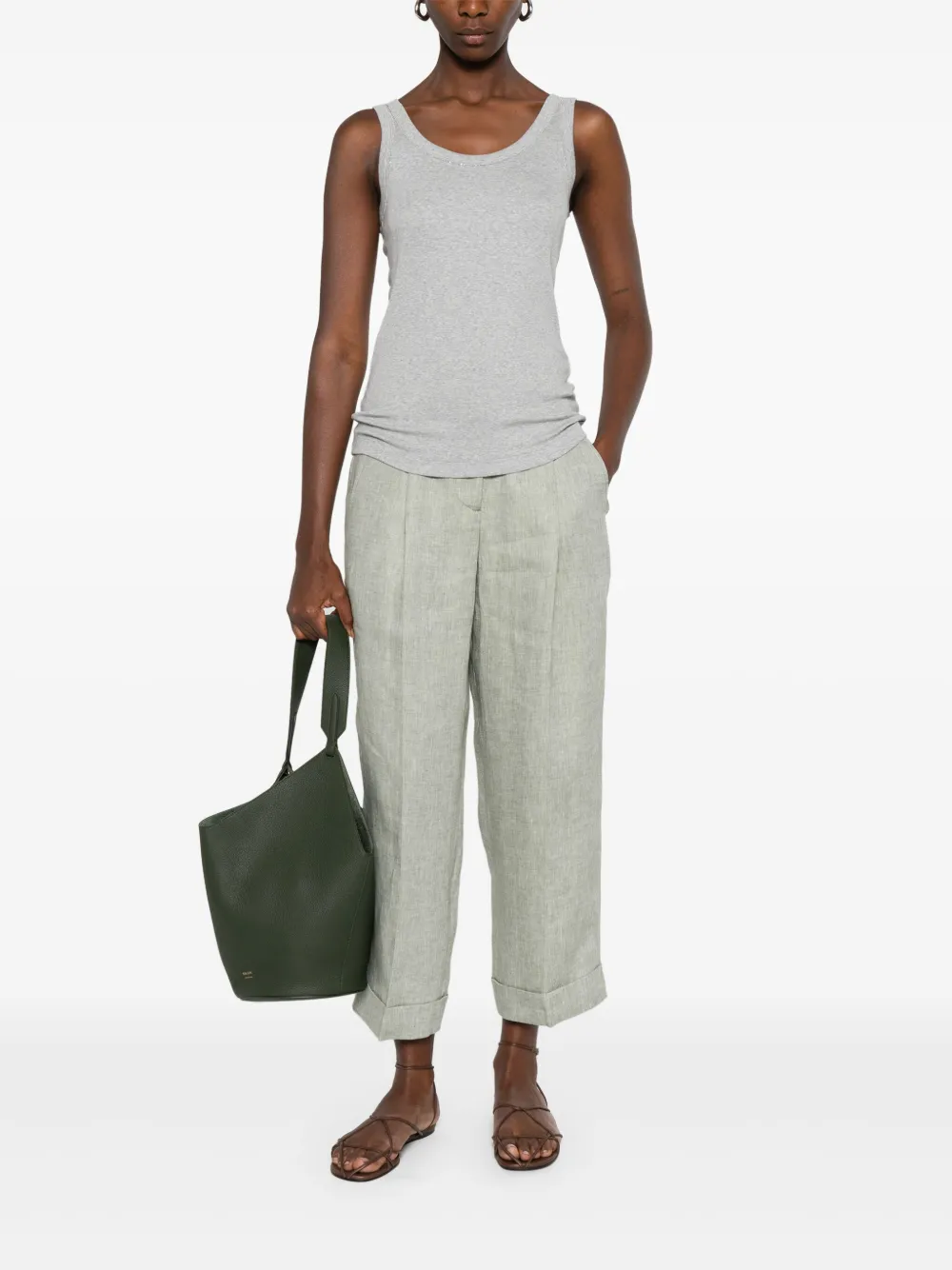 Peserico cropped tailored trousers | Slacks | Image 2