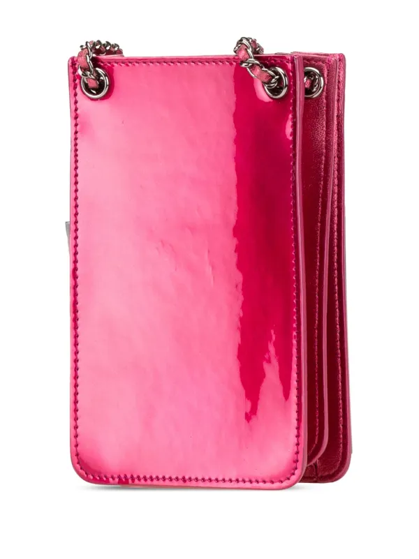 CHANEL Pre-Owned 2014 ココマーク スマホケース ショルダーバッグ