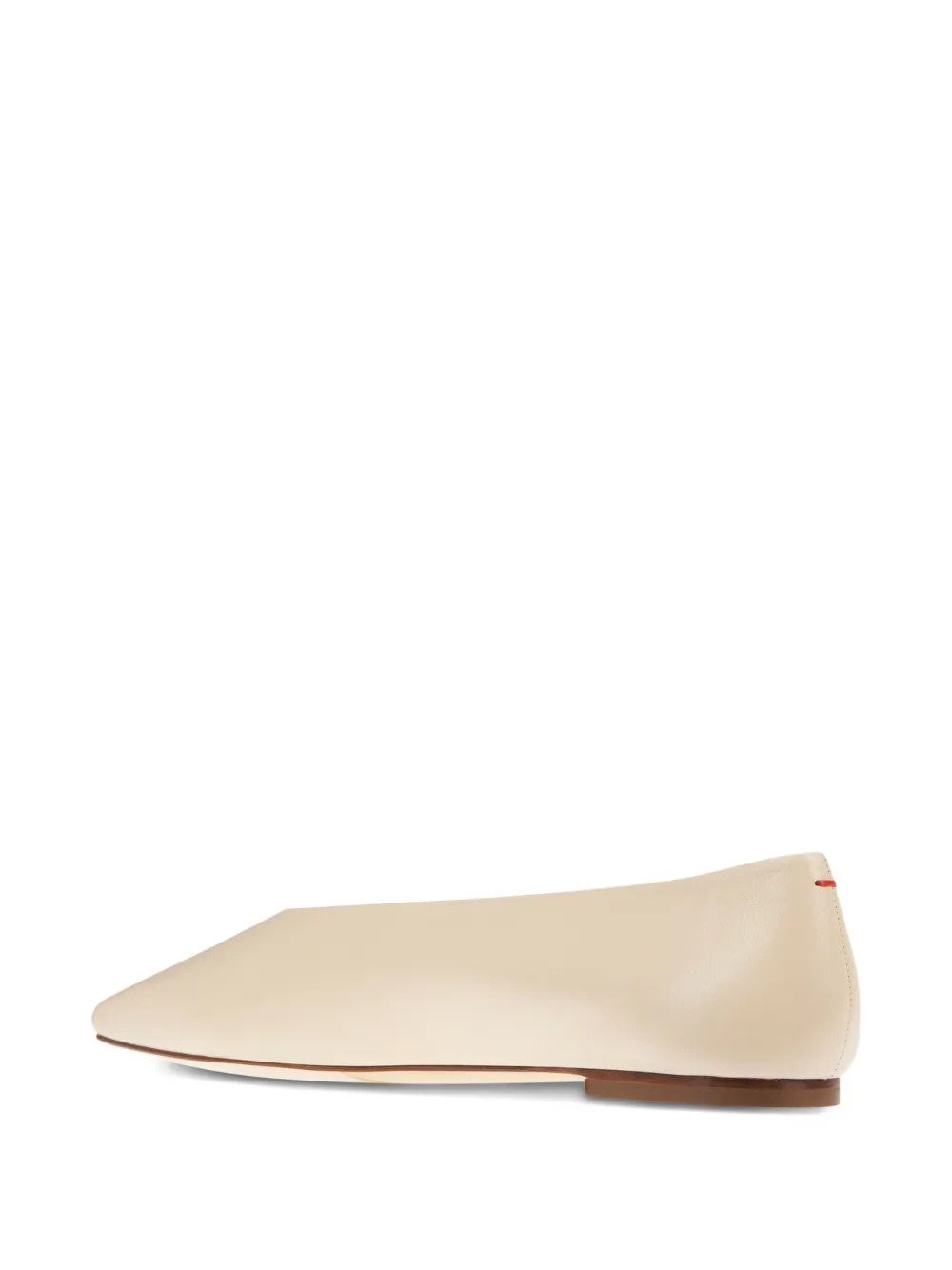 Shop Aeyde Pointed-toe Ballet Flat