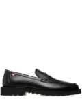 Bally penny-strap leather loafers - Black