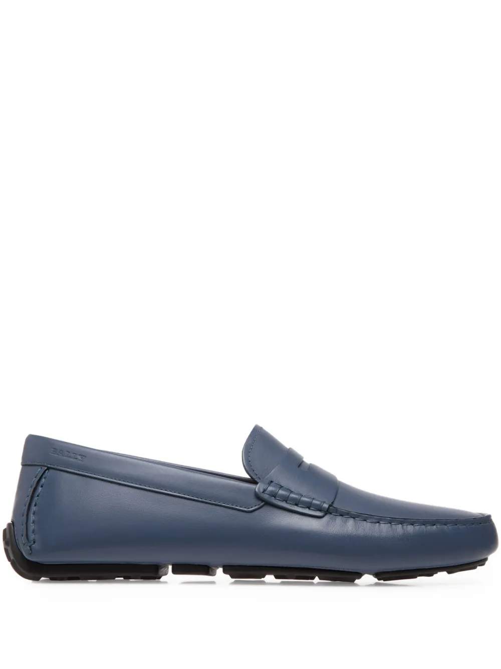Bally Pilot Driver leather loafers Blue
