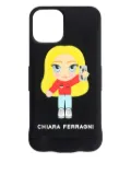 Chiara Ferragni mascotte iPhone 11 Pro battery case - Black