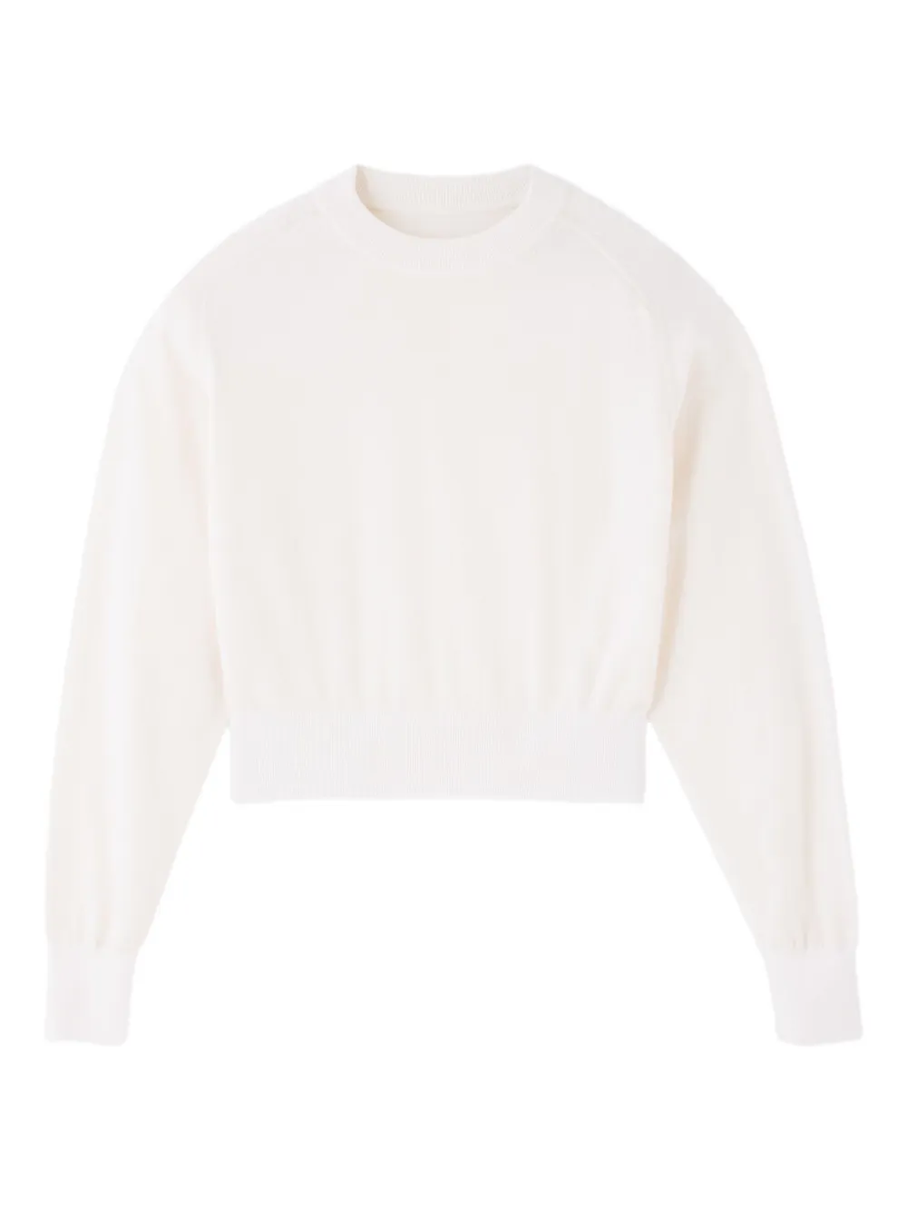 Jacquemus The Embroidered cropped sweater Wit