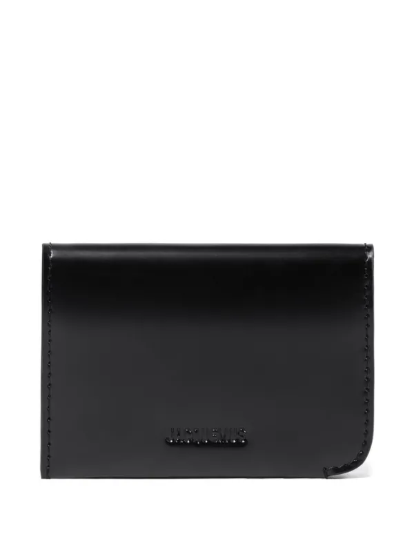 JACQUEMUS ブラック レザー 名刺入れ Jacquemus カードケース | ブラック | FARFETCH JP