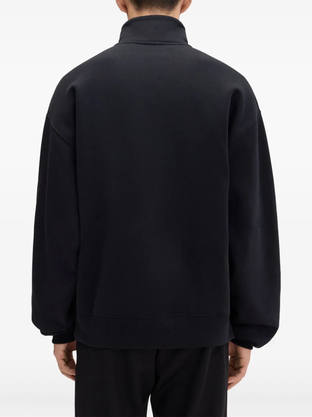 Jacquemus ハーフジップ スウェットシャツ | ブラック | FARFETCH JP