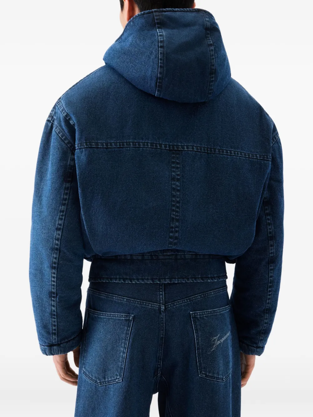 Le Duffle De-Nimes hooded jacket - Image 1